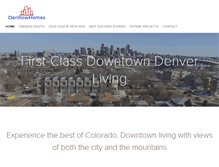 Tablet Screenshot of denrowhomes.com